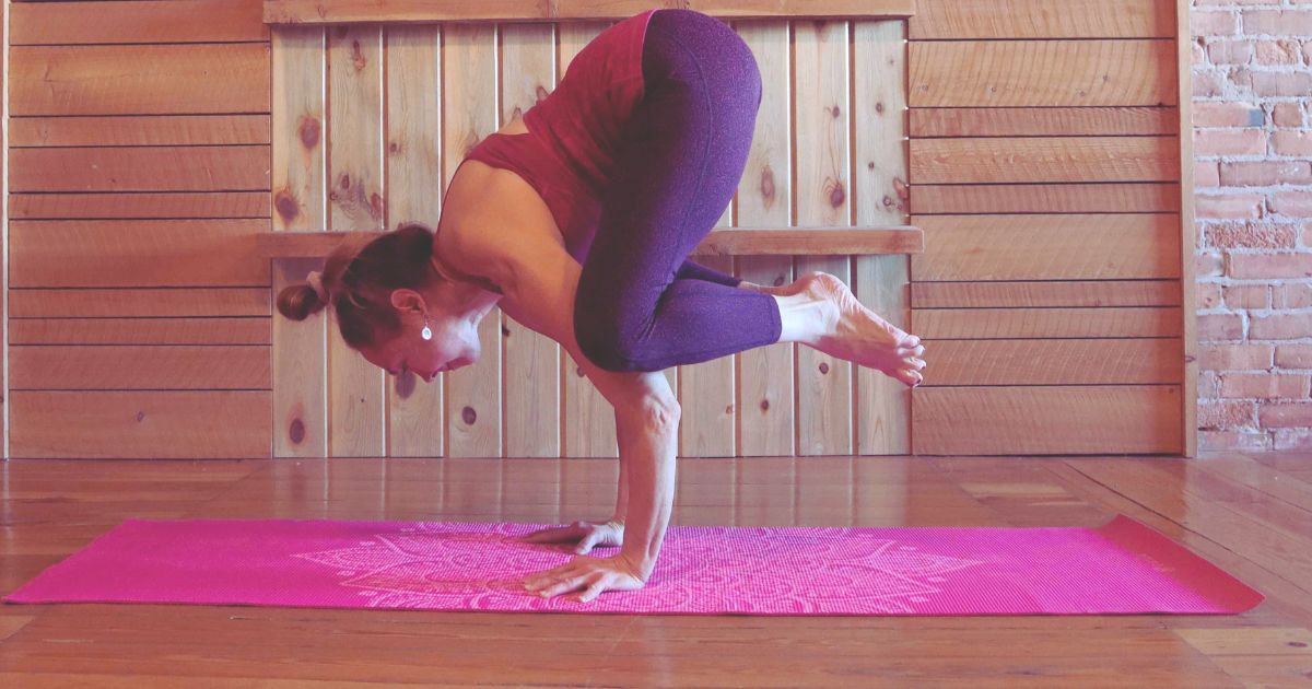 Arm Balance Crow Pose Banner copy